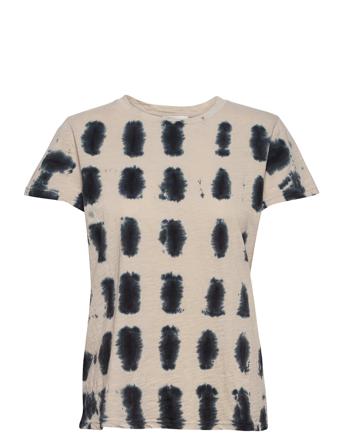 Haze Tee T-shirt Top Hvid Second Female