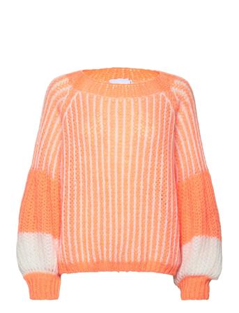 Liana Knit Sweater Pullover Oransje Noella*Betinget Tilbud