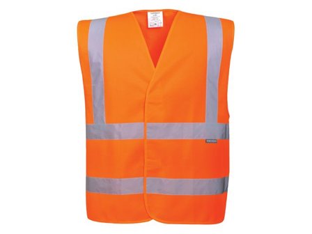 PORTWEST Varselväst C470 orange 6/7XL Klass 2 - Lyreco - Arbetskläder > Varselkläder > Varselvästar