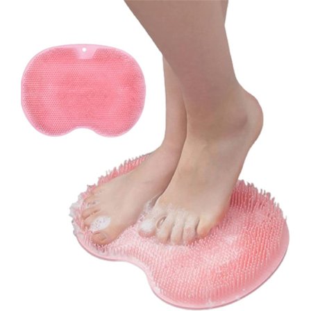 Dusj fot skrubber dusj fot massasje skrubber børste med ikke