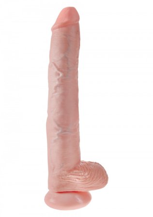 KING COCK 14'' COCK WITH BALLS FLESH