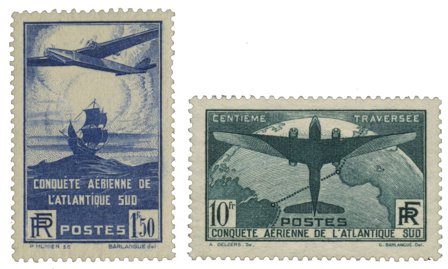 Frankrig 1936 - YT 320-321 - Postfrisk