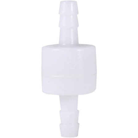 6 mm muovinen tarkastusventtiili yksitieinen paluuventtiili vedelle, polttoaineelle