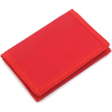 RFID Slim Camouflage Pung/Tifold Canvas Udendørs Sports Pung til Drenge & Børn - Rød