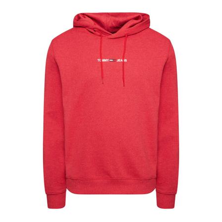 Tommy Jeans, Hooded sweatshirt Czerwony, Mężczyzna, Rozmiar: M