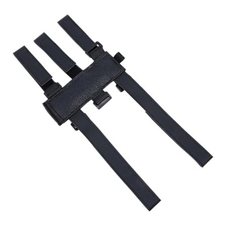 Cykel Trådløs Højttaler Montering Højttaler Beslag med Fast Rem Cykel Tilbehør (36X15CM, Sort)