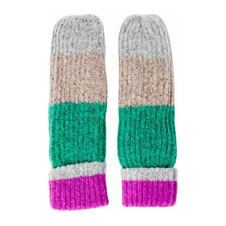 Pieces Gloves , Groen , Dames , Maat: ONE Size Handschoenen