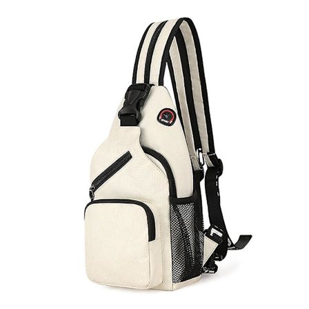 Bröstväska Dam Vattentät Stor Kapacitet Ryggsäck Fritid Väska Oxfordtyg Messenger Bag Multifunktionell Ryggsäck