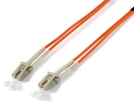Equip Fiber optik kabel LC-LC 50/125 5 m Orange