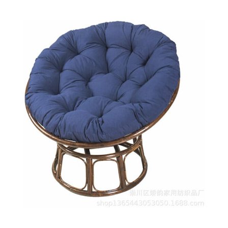 Rund stol pute, rund sete pute, hage pute, rotting lenestol pute