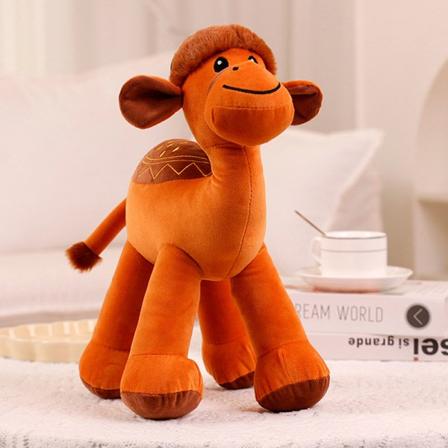 25CM e Cartoon Kameler Plyschleksaker och Gosedjur Leksaker för Chi Brown