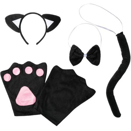 Tectake Accessoar-set Katt Rosa