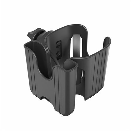 Barnevogn Koppholder med Telefonholder, Sykkel Koppholder, Passer Uppababy Nuna Doona Barnevogner, 2-i-1 Telefon Koppholder for Barnevogn, Sykkel, 