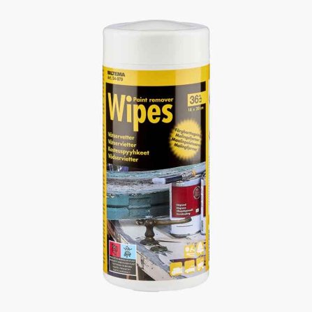 Våtservetter Färg 36 st. - Biltema