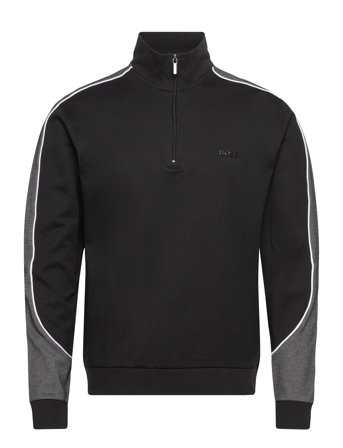 BOSS Tracksuit 1/4 Jacket - Black - XXL