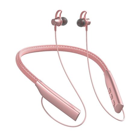 Magnetiska nackband sport hörlurar Bluetooth 5.1 headset stöd minneskort sport ultra-lång batteritid hörlurar Hifi Power Bass in-ear hörlurar
