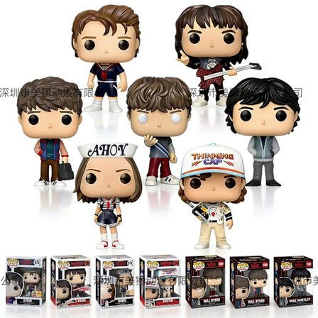 Stranger Things Sesong 4 Samlefigur - Limited Edition Leketøymodell, Perfekt for Fans