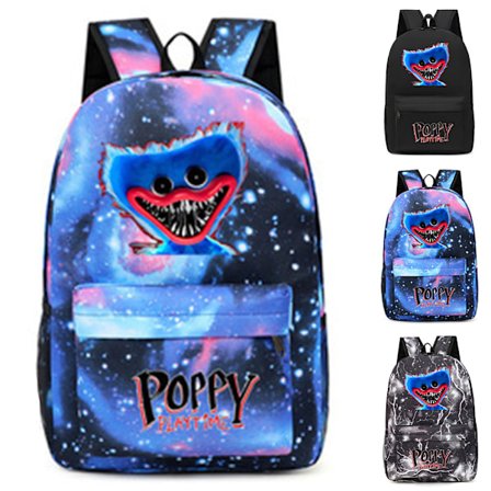 Kids Poppy Playtime Huggy Wuggy Ryggsäck Papper Skolpresent
