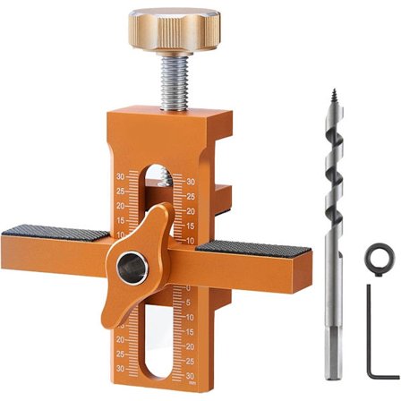 Installationsværktøjssæt til skabslåger, positioneringsværktøj til skabslåger, installationsværktøj til skabslågebeslag til installation af skabslåger