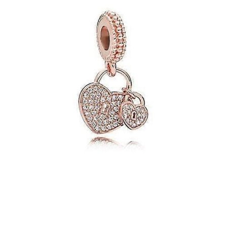 Berlock - PANDORA - Chains of Love - Roséguld - Rosa - Dam