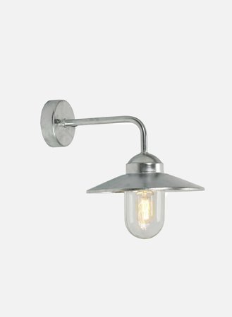 Vansbro 1920 utelampe - galvanisert stål