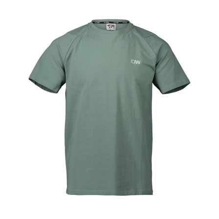 ICANIWILL Men's Essential T-shirt Men short-sleeved sweaters Green S