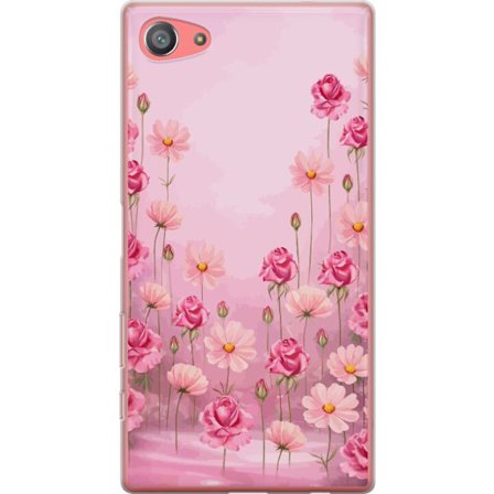 Yhteensopiva Puhelinkuori Sony Xperia Z5 Compact Petal Reverie Soft Blush