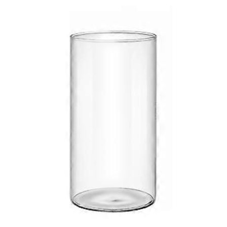 Klar Glas Ljusstake Glas Cylinder Vas Ljushållare Skapa Unik Miljö för Sovrum Kontorsdekorationer