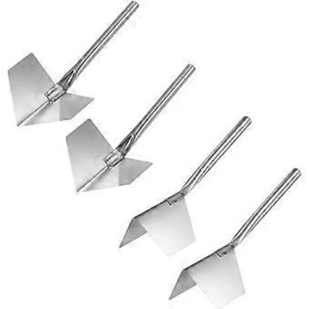 Innvendige og utvendige hjørnesparkler 6,9 cm rustfritt stål gips hjørneformingsverktøy 2se