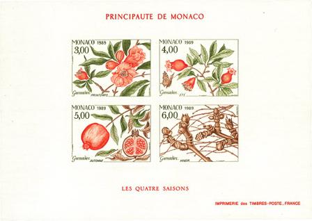 Monaco 1989 - YT BF44 - Postfrisk