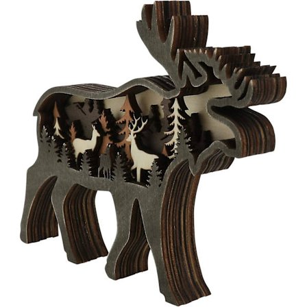 Træjuledyr Udelukkelsesbord Distrikt Aus Træjul