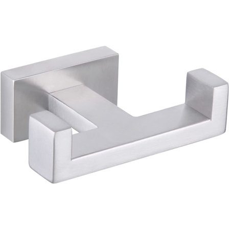 Dobbelt håndklædekrog, vinkel enkel SUS304 rustfrit stål bad