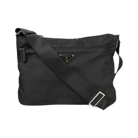 Prada Vintage Pre-owned Cross Body Väska svart, Dam Vintage Väskor, Dam, Storlek: ONE SIZE