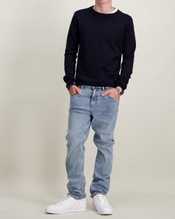 Lee West Niebieski Jeansy Chłopiec - Kids Brand Store