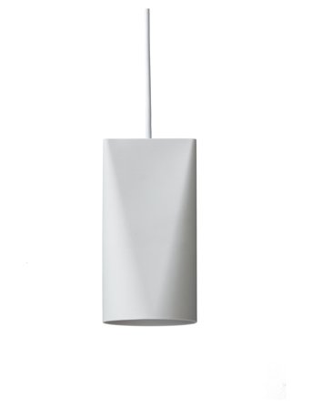 MOEBE Ceramic Pendant Narrow - White - Ø11.20X22CM