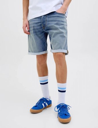 Jack & Jones Jjirick Jjicon I.k. Shorts Ge 129 Sn - Blue - XL