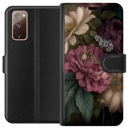 Yhteensopiva Lompakkokotelo Samsung Galaxy S20 FE Kukat