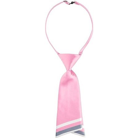 Dame forhåndsknyttet sløyfeuniform slips med justerbare striper