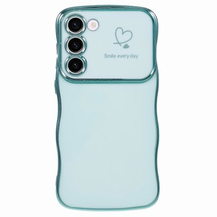 Skal för Samsung Galaxy S23 Love Hearts TPU Telefonfodral Curly Wave Frame Stort Fönster