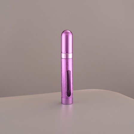 2 stk. Genopfyldelig Parfume Atomizer Mini Parfume Flaske LILLA