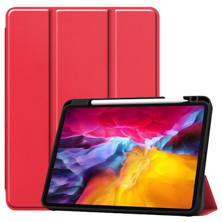 iPad Pro 11 2021 Slim fit tri-fold fodral - Röd