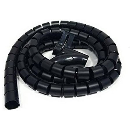 3m Skrivebordskabelstyring, Kabelstyringsmuffe, Opbevaringsviklingsrør, Fleksibel Spiralmuffe...