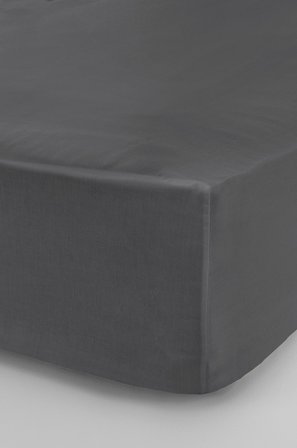 Jotex - Stretchlaken Høy Madrass Økologisk Grå - ZACK - Kjøp Dra-på-laken hos Jotex