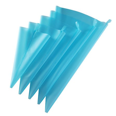 Professionella Spritspåsar i Silikon med 6 Rostfria Tyllar - Tvättbart och Återanvändbart Konditoriset - Julklappstips