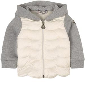 Kids - Moncler Zip-up Hoodie Gray 12-18 Months - Jumpers and knitwear - 12-18 months - Grey - Mädchen