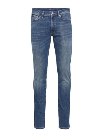Maxen Active-Recover Jeans Slim Jeans Blå GANT