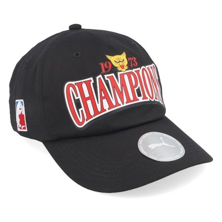 Puma - Noir unconstructed Casquette - Basketball Lc Cap Black Dad Cap @ Hatstore