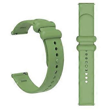 Kompatibelt för Garmin Venu 3S / Forerunner 265S Klockarmband 18mm Silikon Ersättningsarmband (Turkos)