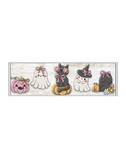 Plastic canvas Boo - 5 pack - LetiStitch