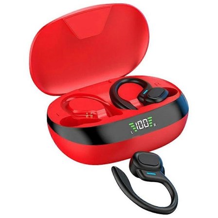 SP16 TWS Bluetooth Hörlurar Öronkrok In-Ear Trådlöst Musikheadset med Digital Display Laddningsbox [db]